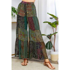 Retro Revival  Patchwork Pants NWT Size Medium